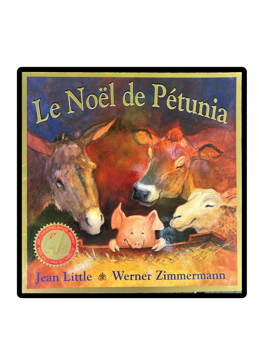 BUNDLE & SAVE 🐷 FRENCH Le Noël de Pétunia Book Jean Little & Werner Zimmermann